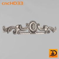 Horizontal decor 3D Model