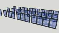 UPVC Window Set (Flush Face)
