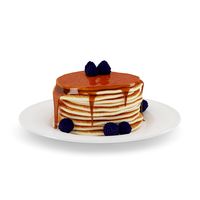 Pancakes with Syrup 3D Model