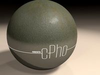 MATERIAL Glazed Green Clay 3D Model