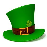 St Patricks Day Hat 3D Model