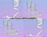 Flat Sandal Shoes UNRIGGED withlaces