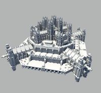 Ramilies Star Fort 3D Model