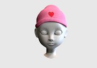 pink lovely hat