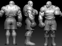 Balrog or MBison Street Fighter | 3D