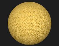 Yellow Fabric Textur