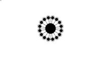 Gino Sarfatti model 2109/16/14 chandelier in black
