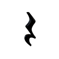 Musical Note Crotchet Rest Symbol v1 001
