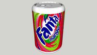 LATA DE REFRESCO FANTA MANGO