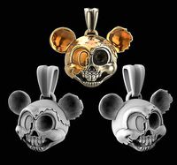 Mickey Mouse pendant | 3D