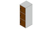 OP_ARQUIVAMENTO_LOCKER MÉDIO COM 3 PORTAS_400x450x1260_LKM043P