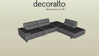 SOFÁ DECORATTO B726 ERNESTO NATUZZI