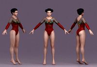 Chinese female gymnasts