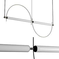 LED PENDANT LAMP ARC gold and black