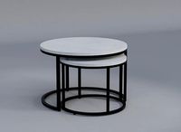 Nesting Marble Coffee Table