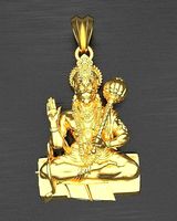 Hanuman pendant | 3D