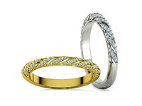 Spiral Design Eternity Diamond Ring 3dmodel  | 3D