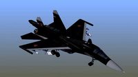 Su34 Fullback Strike Aircraft