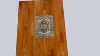 anya indigo hand-knotted rug mcgee rug