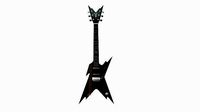 Electric Guitar B10 Black Yellow - Music Instrument Design
