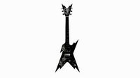 Electric Guitar B08 Abstract Skulls - Music Instrument Design