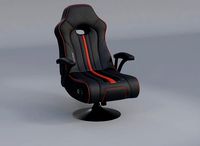 X Rocker Torque Pedestal Gaming Chair - Black Red