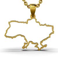 Pendant Ukraine | 3D