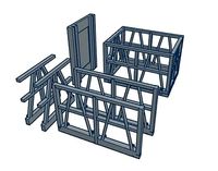 HOn30 QLD 6t Sugar Cane Bins | 3D