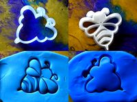 Cookie Cutter - Bee set of 2 | 3D