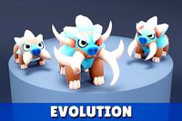 Cartoon Characters - Evolution Mamooth Warriors