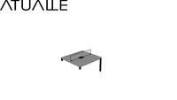 PLATAFORMA 2 LUGARES PARA BALCÃO ANEXO