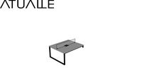 PLATAFORMA 2 LUGARES PARA BALCÃO ANEXO