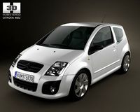 Citroen C2 3D Model