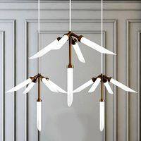 Suspended lamp spur pendant