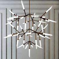 Suspended lamp spur grande chandelier
