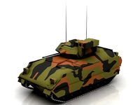 3D M2A2 Infantry Fighting Vehicle
