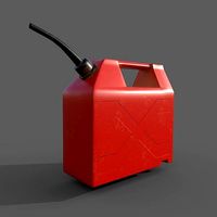 Realistic Fuel Tank 3d Model
