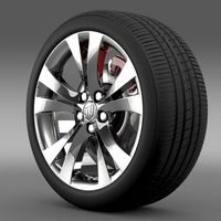 Buick Regal wheel 3D Model
