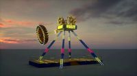 3D Funfair Crazy Vertical Rider model