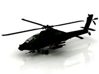 AH-64 Apache 3D model
