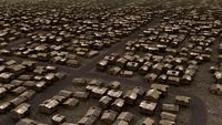Housing Slums Building 3D Model