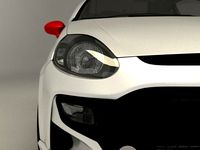 Fiat Punto Evo Abarth 3D Model