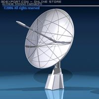 Sat dish 3D Model