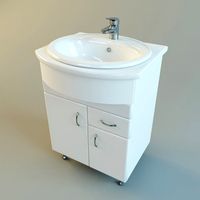 Bathroom vanity 3D Model