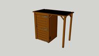 Abri Uby 2,3 m²