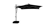 Ombrellone Lateral New Sombrano Quadrado 3x3m