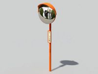 Street mirror 3D Model