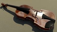 Violin 3D Model