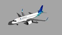 Garuda Indonesia Airbus A320-Neo 2
