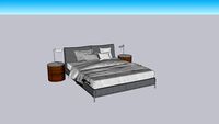 letto matrimoniale bed